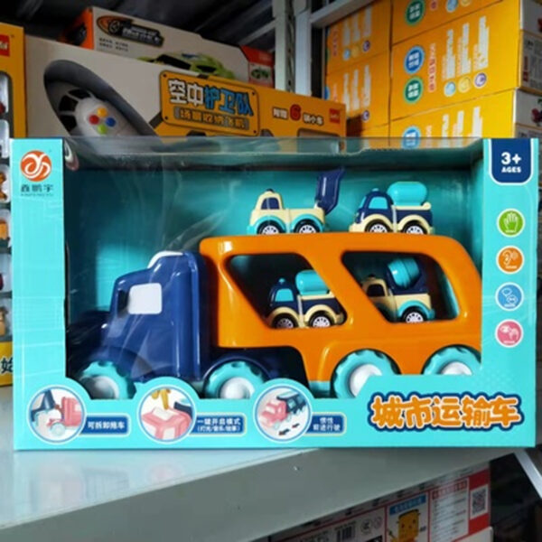 City Transporter Trailer Toy ThumbnailsArtboard 1 Toy Car Transporter Truck