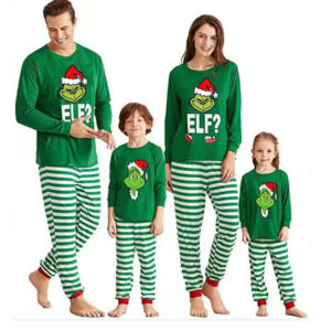 Elf Family Christmas Pajamas