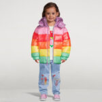 7 3 3 Infant & Toddlers Multicolor Puffer Jacket