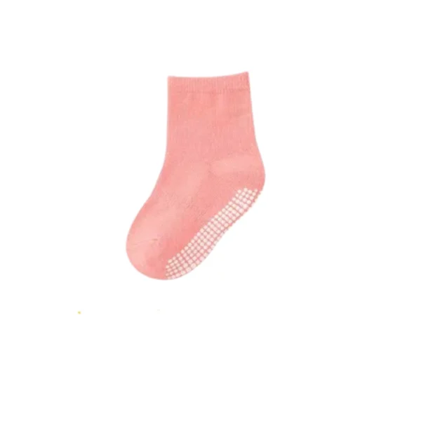 2 3 6 Pairs Non Skid Socks – Multicolor Gripper Socks for Infants