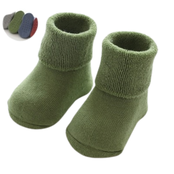 4 1 Anti-Slip Floor Socks – Thick Cotton Socks