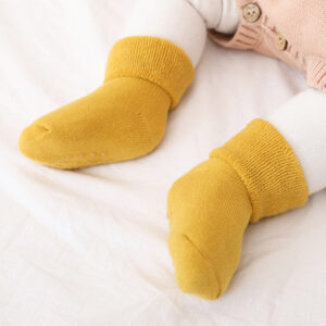41 O1CN01SQgrQF2LN25NMHjrZ 87389679.jpg 400x400 5 Pairs Newborn Cuffed Socks – Mid Calf Terry Pink Socks