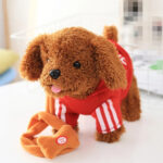 5 3 Electronic Puppy Toy – Rechargeable Walking Plush Puppy