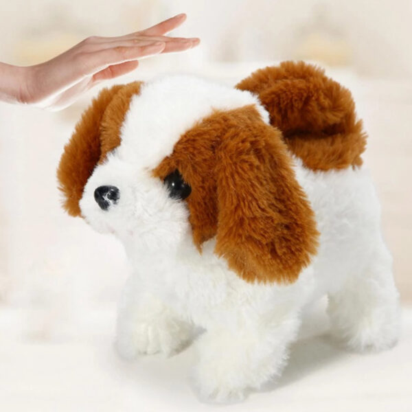 7 3 Electronic Puppy Toy – Rechargeable Walking Plush Puppy