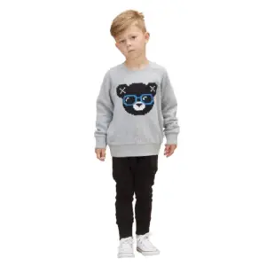 Infants & Toddlers 8-Bit Bear Sweatshirt