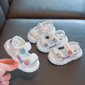 Baby Girl Ombre Glitter Sandals