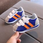 Toddler Tennis Shoes 2021 Autumn Lightweight Baby Girl Shoes Designer Kids Shoes Soft Bottom Children Sneakers 2 Infant Double Hook Up Designer Sneakers