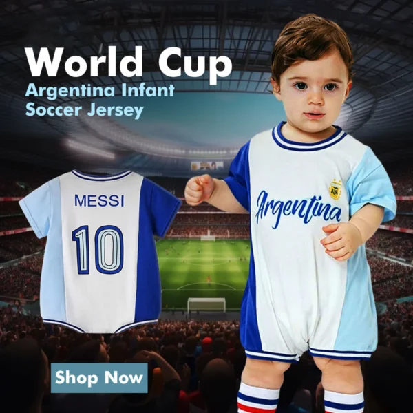 ww 1 World Cup Argentina Infant Soccer Jersey