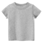 Kids Plain T Shirt Tops for Child Boys Girls Baby Toddler Solid Blank Cotton Clothes White 2.jpg 640x640 2 Kids Plain T Shirt Tops For Child Boys Girls Baby Toddler Solid Blank Cotton Clothes White Black Children Summer Tees 1-8 Years - T-shirts