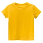 Kids Plain T Shirt Tops for Child Boys Girls Baby Toddler Solid Blank Cotton Clothes White 7.jpg 640x640 7 Kids Plain T Shirt Tops For Child Boys Girls Baby Toddler Solid Blank Cotton Clothes White Black Children Summer Tees 1-8 Years - T-shirts
