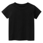 Kids Plain T Shirt Tops for Child Boys Girls Baby Toddler Solid Blank Cotton Clothes White.jpg 640x640 Kids Plain T Shirt Tops For Child Boys Girls Baby Toddler Solid Blank Cotton Clothes White Black Children Summer Tees 1-8 Years - T-shirts